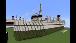 Minecraft SS Keewatin Tutorial Part 2 [upl. by Airetak]