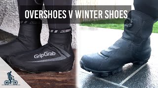 Winter overshoes vs Winter cycling shoes Which are better [upl. by Primo1]