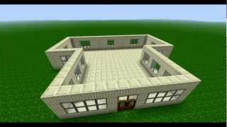 minecraft maison moderne et luxueuse saison 2 ep 1 [upl. by Adelaide]