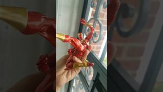 Waldo posing revoltech iron spider 20 revoltech actionfigures spiderman fyp [upl. by Aihsaei]