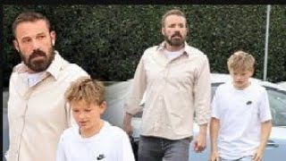 Ben Affleck Spends Quality Time Shopping with Son Samuel in Los Angeles [upl. by Vesta351]