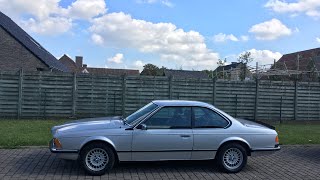 Review BMW 6 serie e24 TRIBUTE 1986 Amazing classic car [upl. by Branch]