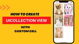 UICollectionView with Custom Cell in Swift Programmatically [upl. by Fayina]