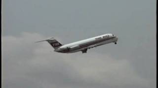 TWA McDonnell Douglas DC931 Departing MIA [upl. by Ballinger]