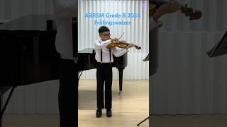 ABRSM Grade 8 Violin 2024 Frülingswalzer violinexam music classicalmusic ABRSM violinmusic [upl. by Annavaig]