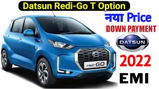 2022 Datsun RediGo quotTquot Option Price  On Road price  Datsun RediGo T OptionDown payment Loan Emi [upl. by Butterfield]