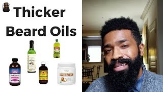 Top 5 Heavy Beard Oils That Thickens Your Beard  high porosity  black mens beard [upl. by Saval]