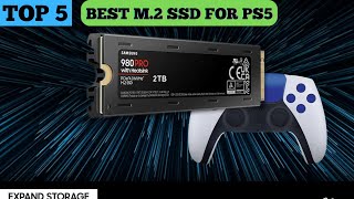 TOP 5 BEST M2 SSD FOR PS5 in 2025 [upl. by Llerahc]