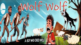 Wolf story  a boy cried wolf  moralstories in english  bedtime stories  fairytales in english [upl. by Kirenoj36]