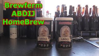 Brewferm ABDIJ Brewing Day 57 HomeBrew Beer Kit UK [upl. by Enilesoj]