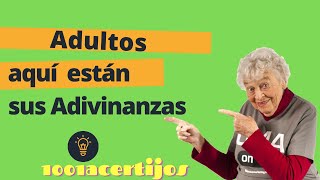 Adivinanzas PARA ADULTOS 6 1001acertijos [upl. by Aubyn747]