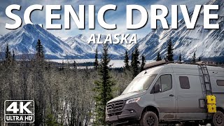 HAINES ALASKA to HAINES JUNCTION YUKON CANADA – 4K Ultra HD Scenic Driving Tour [upl. by Quintana]