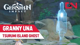 Granny Una Genshin Impact  Tsurumi Island Ghost SendOff [upl. by Einnol]