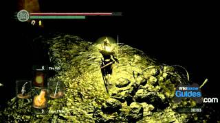 Dark Souls Walkthrough  Tomb of the Giants Covetous Silver Serpent Ring 20 Boost to Souls Earned Part 073 [upl. by Yelsehc]