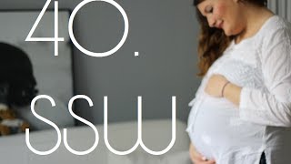 40 ssw  Wehen meine Gedanken zur Geburt  Babybauch [upl. by Rogerg750]