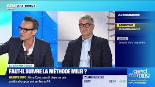 Le débrief de la matinale  Fautil suivre la méthode Milei [upl. by Rosemonde]