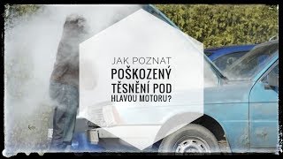 Prasklé těsnění pod hlavujak poznáte [upl. by Alleuqcaj]