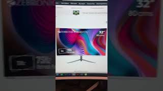 Zebronics 32 inch monitor review  Best monitor under 15000₹  Zebronics curved monitor [upl. by Celesta]