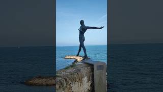 Dont jump france travel touristdestination beach antibes [upl. by Spratt]