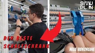 Der beste Schaltschrank neue Videoreihe Hager Verteilerschrank KNX Smarthome SiwuPlan [upl. by Dadinirt]