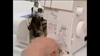 SINGER 14CG754 ProFinish 2 3 4 Thread Serger With Machine Intro DVD [upl. by Apthorp898]