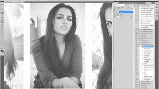 How to Create a Collage or Series Photoshop CS5 [upl. by Aryaz]