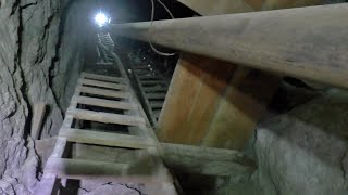 Last Chance Mine Climbing 300 Feet of Ladders to an Extensive Upper Level Part 2 [upl. by Adnawed334]