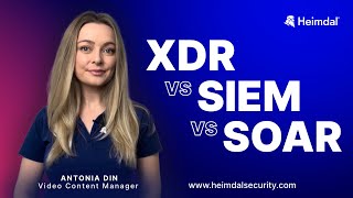 XDR vs SIEM vs SOAR What’s the Difference [upl. by Odine945]