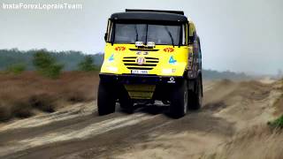 InstaForex Loprais Team  Silk Way Dakar Series Testing 2011 OCTOBER 2011 Jamal Aleš Loprais [upl. by Bidle145]