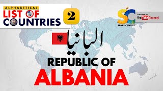 ALBANIA  List of Countries  Alphabetical  Stats Centric 2023 [upl. by Assirrem913]