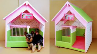 Casa para mascotas reciclando cartón diy [upl. by Aphrodite414]