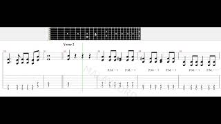 Khalifah  Hang Pi Mana Guitar Tab Tutorial [upl. by Erehpotsirhc693]