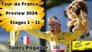 TOUR DE FRANCE 2024 PREVIEW  tdf tdf2024 [upl. by Trager918]