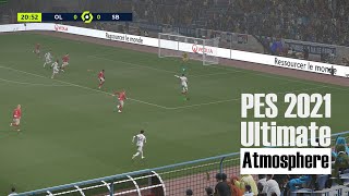 PES 2021 Realism Mod  Ultimate Atmosphere v106a [upl. by Ansev]