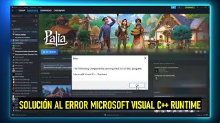 ERROR MICROSOFT VISUAL C RUNTIME  PALIA COMUNIDAD ESPAÑOLA [upl. by Swec15]