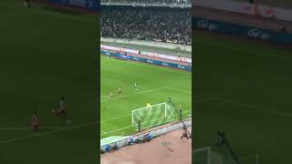 Mladenovic missed chance Panathinaikos Olympiakos football vlog greece panathinaikos olympiakos [upl. by Yanetruoc]