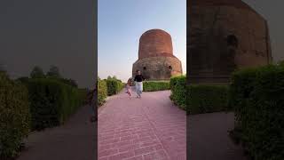 Sarnath Buddhist Temple Varanasi 🙏🏻🪷🌸sarnathtemple banarasdiaries gautambuddha sarnath [upl. by Aehsila941]