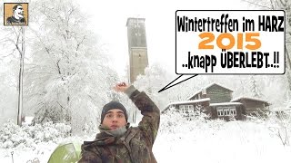 quotSurvival Mattinquot überlebt erstes Bushcraft Treffen im HARZ nur knapp [upl. by Linette]