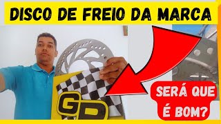 disco de freio da marca GP é bom será que vale a pena [upl. by Fadiman]