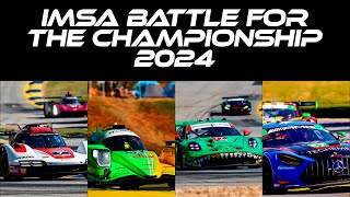 IMSA 2024  WHAT DO THE TEAMS NEED TO BE CHAMPIONS AT PETIT LE MANS [upl. by Nhar]