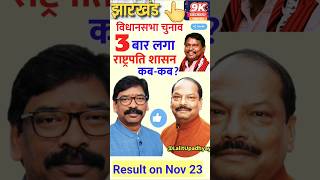 Jharkhand Election rashtrapati shasan kab lagashorts shortsfeedjharkhandnews LalitUpadhyaya [upl. by Bracci326]