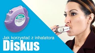 Jak korzystać z inhalatora Diskus in Polish [upl. by Guerin]