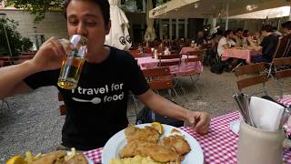 THE ULTIMATE German Food Tour  Schnitzel and Sausage in Munich Germany [upl. by Eimme]