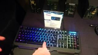 Rosewill RGB100 Keyboard Demonstration [upl. by Tuchman]