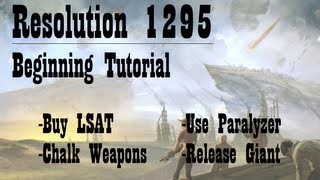 Buried  Resolution 1295  How to Start Tutorial [upl. by Yffub]