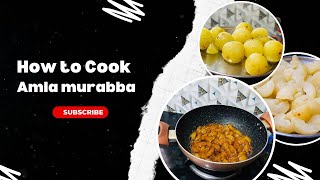 Amla murabba with jaggery Amla candy recipe in telugu Immunity Boosterhow to make amla murabba [upl. by Sproul]