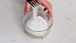 Acetone Magic Turning Styrofoam Into Slime [upl. by Aday]