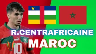 🔴🇨🇫🇲🇦 REPUBLIQUE CENTRAFRICAINE  MAROC  QUALIF CAN 2025 LIVE TALK [upl. by Ellednahs79]