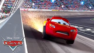 Rayo McQueen pierde sus neumáticos  Pixar Cars [upl. by Livingston]