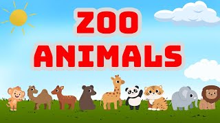 LETS LEARN ABOUT ZOO ANIMALS [upl. by Choong]